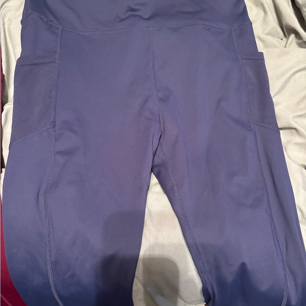 Navy Athletic Leggings